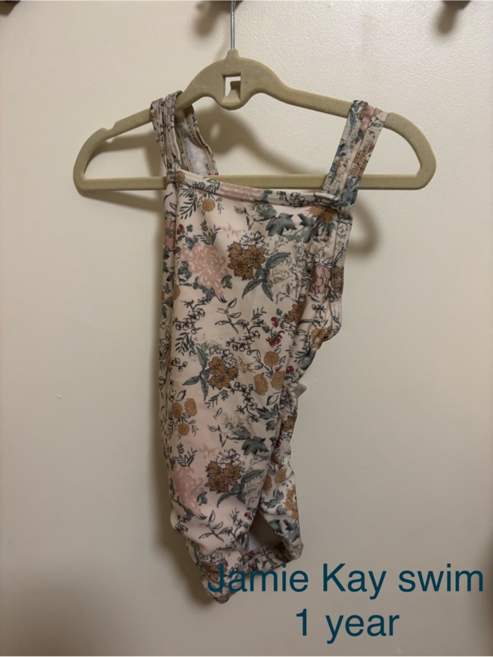 Jamie Kay Floral One-Piece Swimsuit in Blush, Mustard, Sage